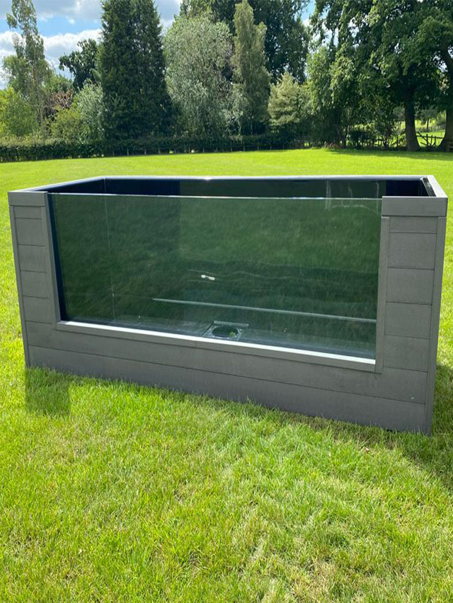 EZPond EZ600i 600 Gallon Koi Tank With Infinity Window West Midlands Koi