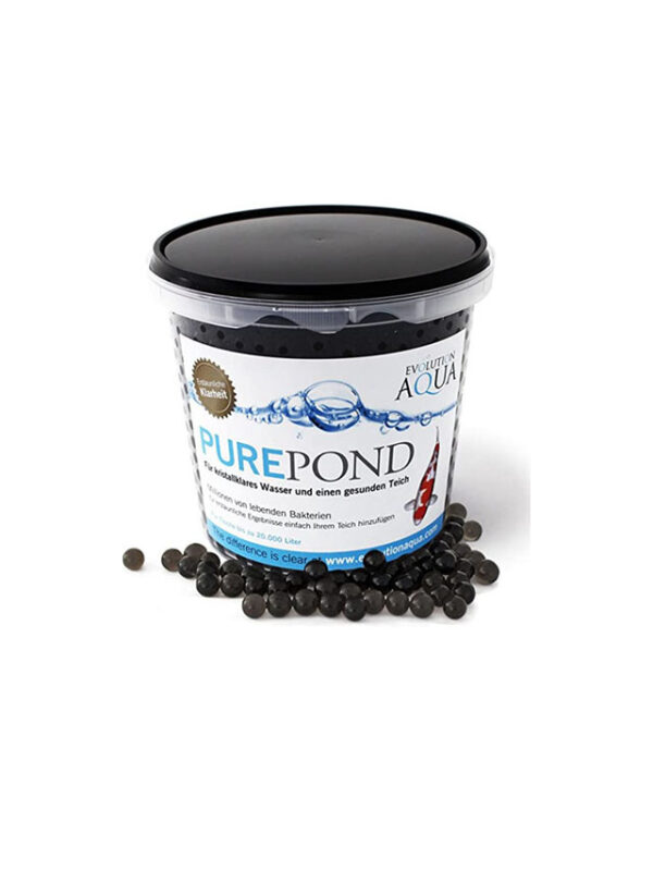 Evolution Aqua Pure Pond – Batteri Vivi Per Laghetti 2000 Ml, Tratta Fino A 40.000 Litri