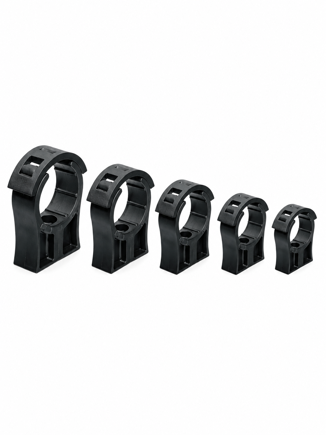 PVC pressure pipe clips for koi pond pipework