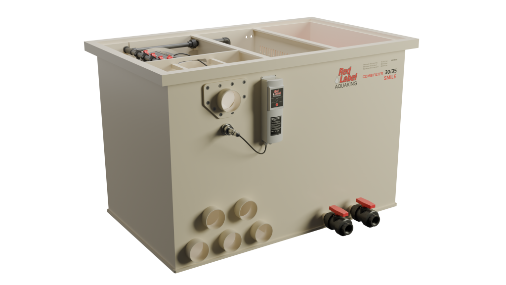 koi pond filtration Birmingham drum filter system installation