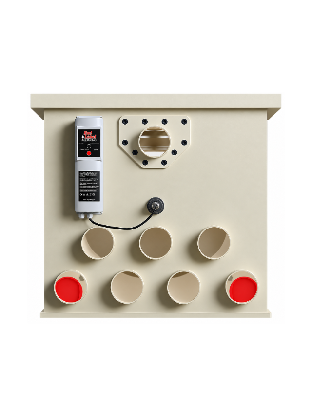 AquaKing Red Label 50/55 PRO automatic drum filter system for koi ponds