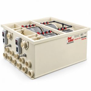 Red Label PRO Drum 100/200 XL Drum Filter for efficient koi pond filtration and water clarity.