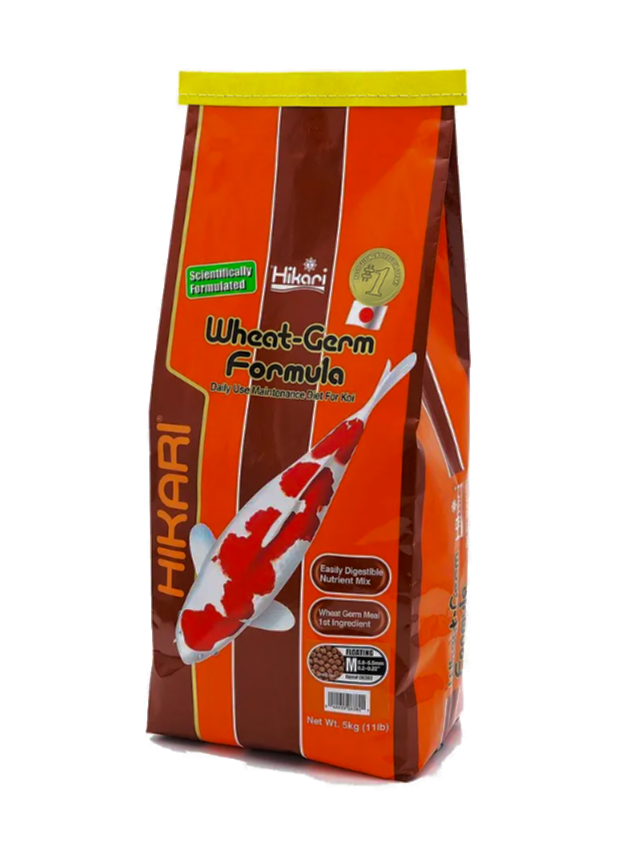 Hikari Wheat-Germ Koi Food for digestible koi nutrition in cooler water
